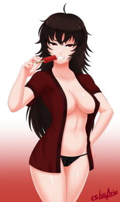  #230  - Popsicle Ravenit’s Still Hot. Raven’s Not Making It Any Less Hot, But