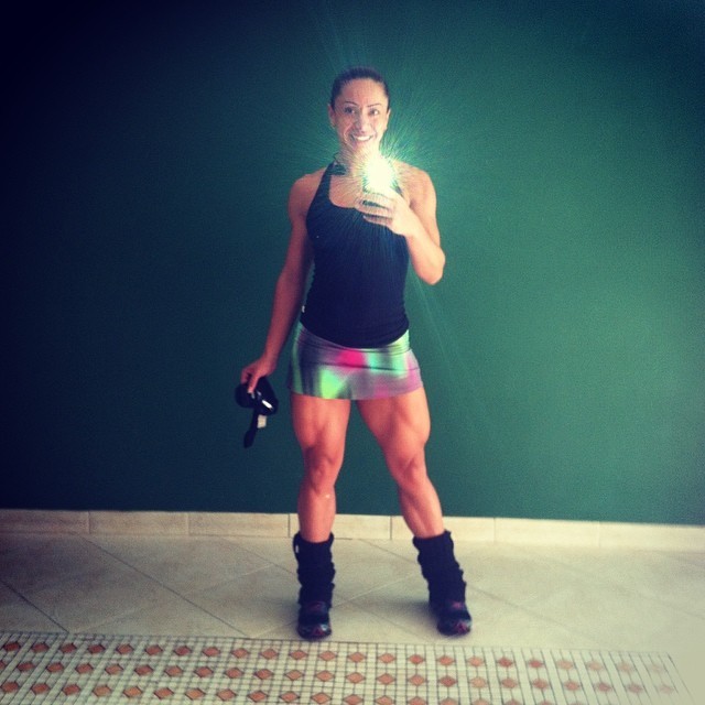 scitechfitness:  loveoffemalemuscle:  Angelica Teodoro  Yes.