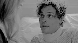 criminalmindssource:You saved my life.Can you hear me? Yeah, I heard that.That makes it better.Thank