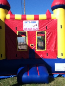 My mom got a bouncy house