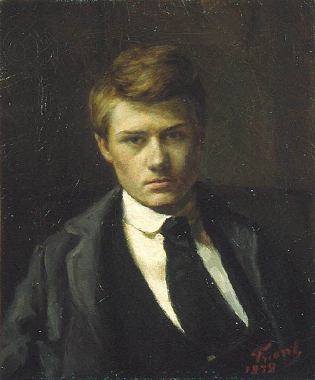 omyt:  Emile Friant, Self-portrait, 1878 
