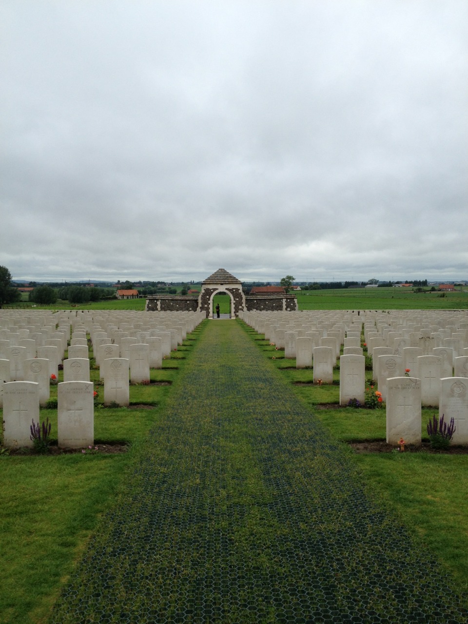 WW1 war memorial near Ypres