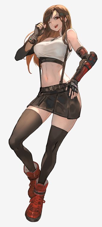 lalalalack:  FF7RE Tifa Lockhart  