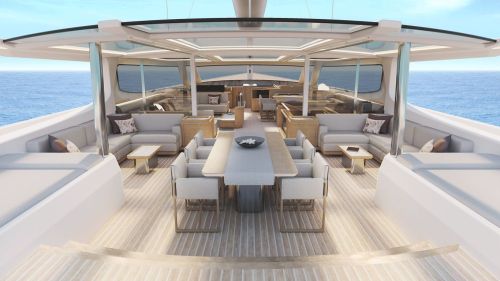 RP42 Sailing Yacht,Exterior and Naval Architecture Design: Reichel/Pugh Yacht Design,Interiors: Desi