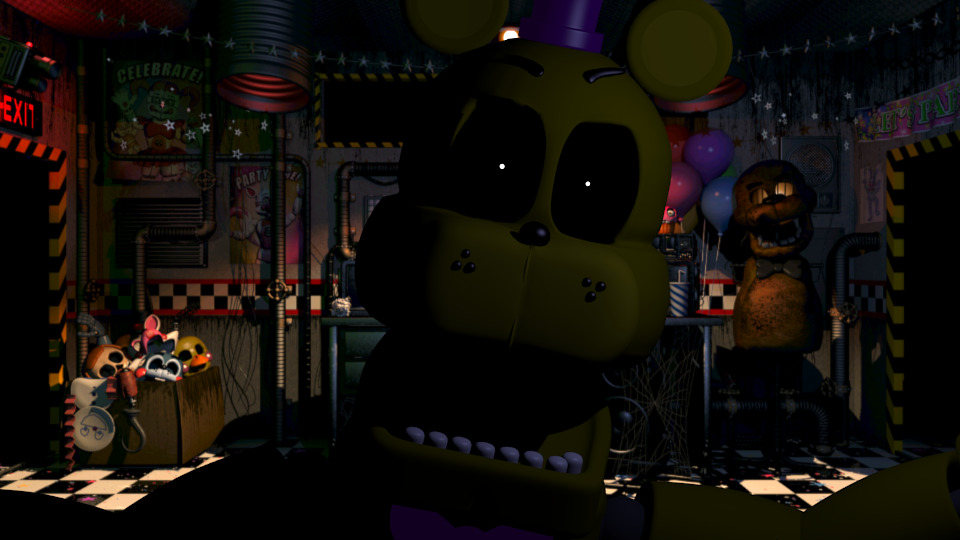 Nightmare Fredbear UCN Junpscare