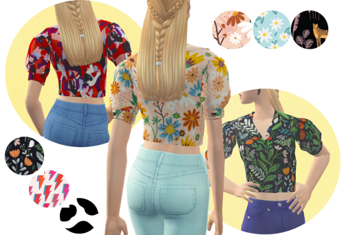 Hello guys <3Today I bring you a bunch of recolours!I was in love with these pieces of clothing s