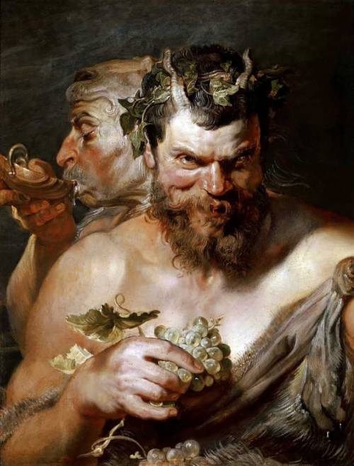 arjuna-vallabha: Two satyrs by Rubens
