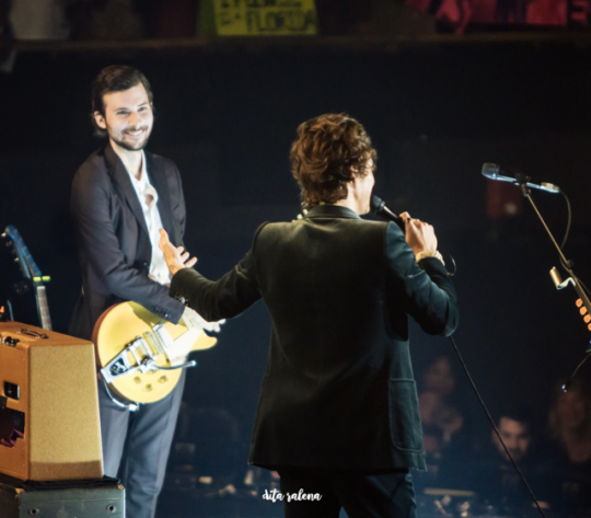 Harry told the audience that Mitchell Rowland was having his birthday. (7/13) Photography by Dita Ralena