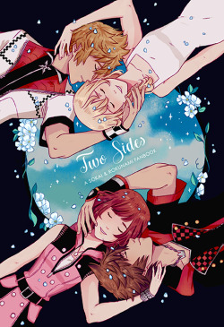 twosidesfanzine:  A closer look at our beautiful cover illustrated by @faunna! ;)