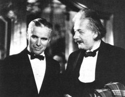 Charlie Chaplin & Albert Einstein