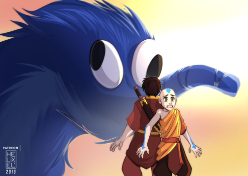 helixel: helixel:  I know you guys wanted Atla fan art from me, and I promise I have some more in the works but… masters on a string..?    [ http://Patreon.com/Helixel ]  Hey everyone, thanks again for all the love on this.. I can’t believe how
