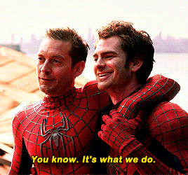 Tobey Maguire & Andrew Garfield As Peter 2 & Peter 3 — Spider-Man: No Way Home | 2021 Dir. Jon Watts