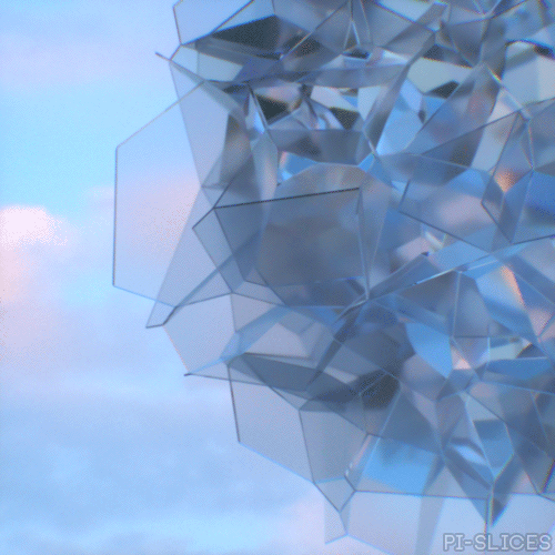 pi-slices:Glass Sculpture - 200505