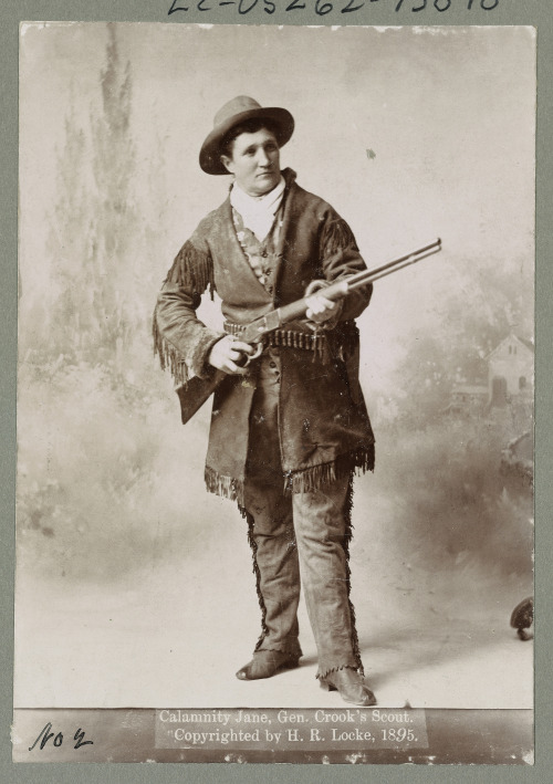 Martha Jane Burke, also known as Calamity Jane (here “Calamnity Jane”).