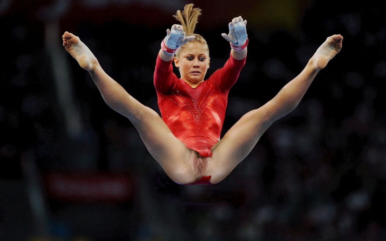 Young teen girl gymnastics