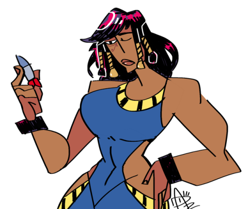 rottenchicken: body headcanon for Pharah I guess;;