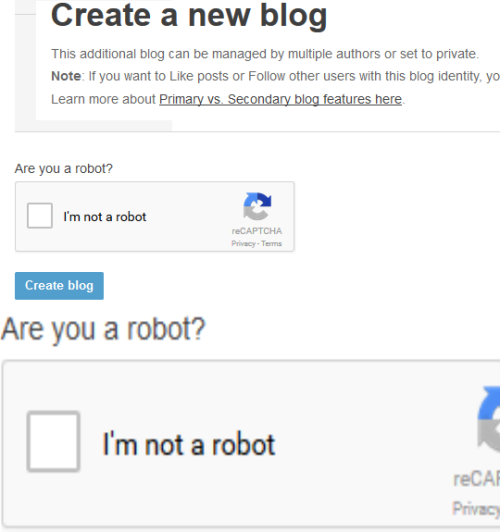robotshowhost:  I ran into a little bit of… trouble… setting up my blog. 