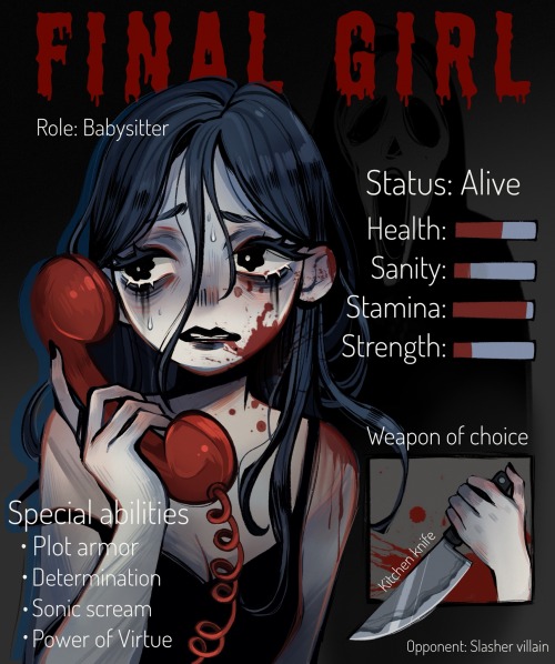 Final Girl - The Horror Movie Heroine Who Remains Alive Against All Odds