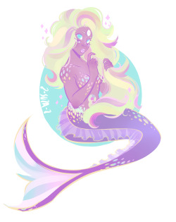 l-sula-l:  A shimmering siren Rainy Q for @atta Thank you for always being encouraging and kind to me  