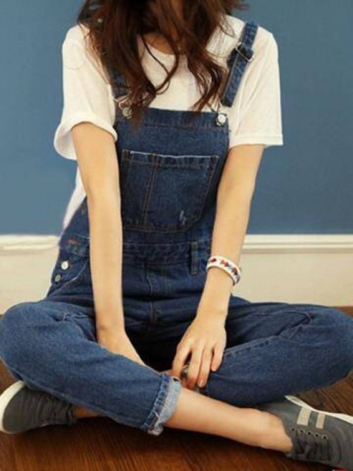 Denim Dungarees | Here