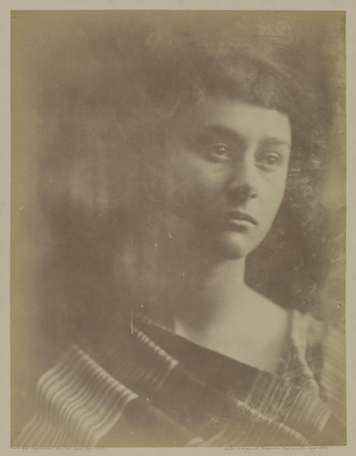 heaveninawildflower:Alice Liddell (August 1872).Albumen print by Julia Margaret Cameron (1815 - 1879