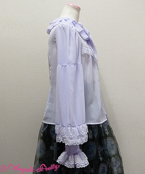 fyeahangelicpretty: 2015 Milky Cross Blouse ~ Angelic Pretty