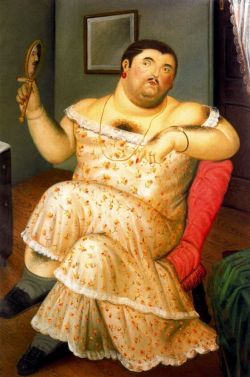 Melancholia by Fernando Botero, 1989  