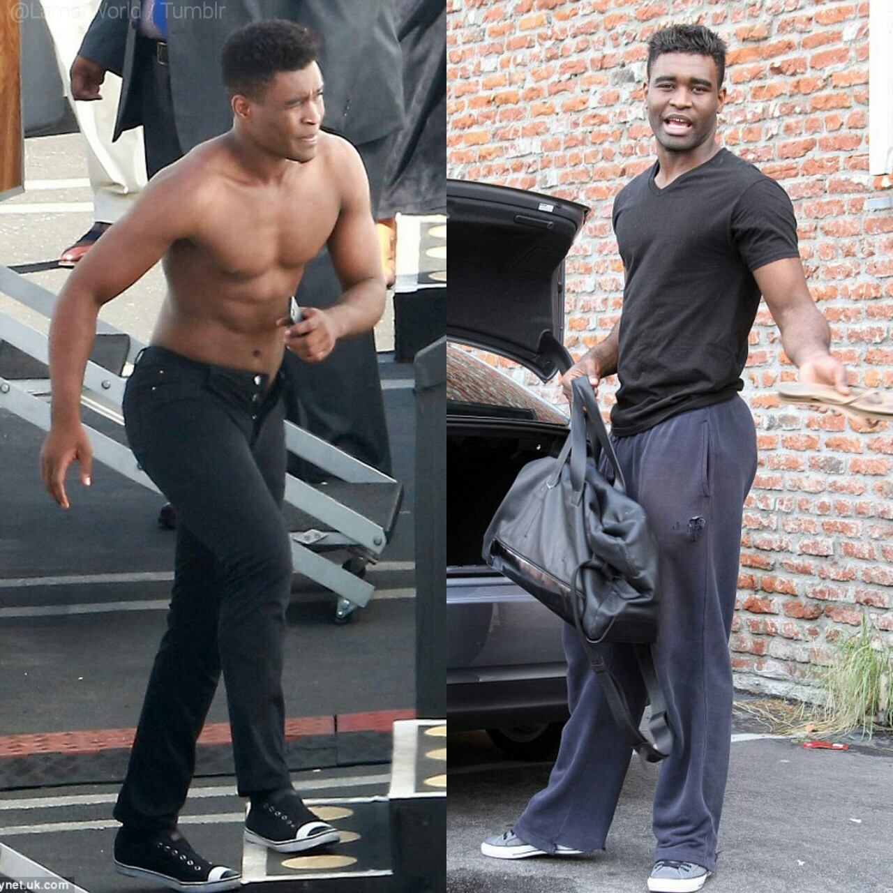 lamarworld:  ( PART 1 of 2 ) DWTS pro dancer Keo Motsepe ass 