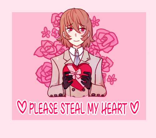 meivix - some… goro valentines i made bc i wanna hand them out at...