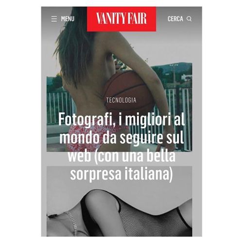 Thanks @vanityfairitalia ift.tt/2kSqGUl