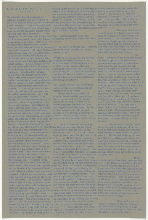 Untitled from Moonstrips Empire News, Eduardo Paolozzi, 1967, MoMA: Drawings and PrintsGift of the a