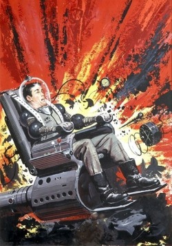 scificovers:  notajew:  Ed Valigursky  Reminds me of this image. Probably why spacesuits have built-in sanitation systems.