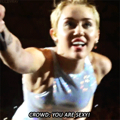 It's Miley bitch!