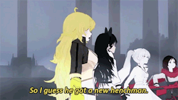 unobstructedspace: RWBY, Volume 2: Episode 4 - Painting the Town…Weiss tries her hand at puns… “tries.”