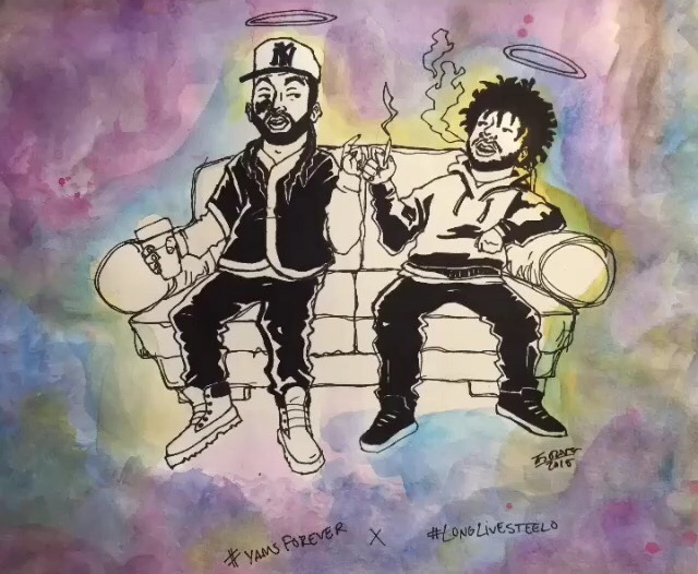 supahiiidimes:ASAP Yams x Capital STEEZ   Credits to the artist