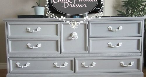 #BagoesTeakFurniture Annie Sloan Paris gray chalk paint dresser revival. Need to go to Gibson Mill a