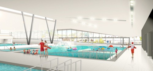 New UBC Aquatic Centre (2015)University of British Columbia, VancouverArchitect: Acton OstryTo suit 