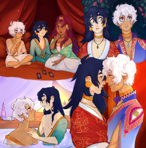 pamyuu:cople of asra’s book x scenes