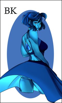 bokcutter:  Steven Universe: Lapis by Bokcutter  