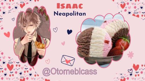 otomeblcass: Part 1 of the Ikemen Vampire Suitors as Ice Cream Flavors Another fun headcanon PowerPo