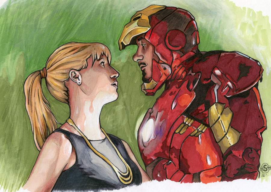 things for thingswithwings — [Image: An illustration of rule 63 Tony  Stark