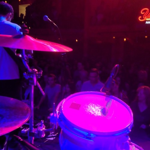 Just finished opening for @kongosmusic w @vivandtherevival in Bethlehem PA! Great crowd! #drums