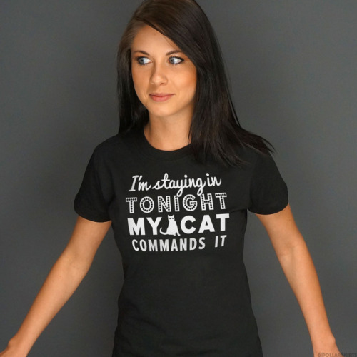 We all know cats call the shots. ONLY $6 in the store!