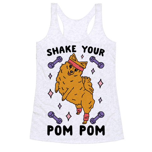 Shake your Pom Pom!White Tank