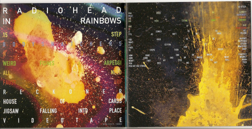 Sex atomsforthom:  Radiohead - In Rainbows Artwork pictures