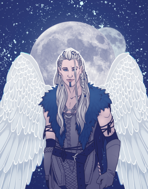 calicojill: Pre-fallen Yasha. @KGBooker on Twitter Or, alternatively, a possible future.