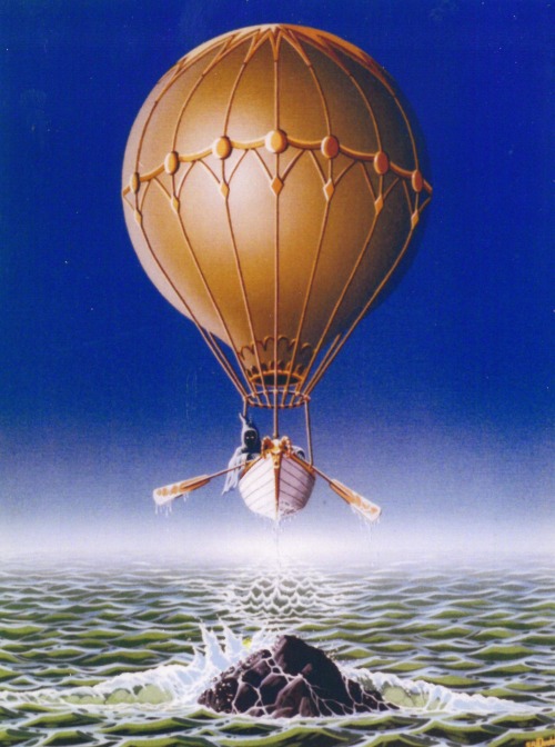 martinlkennedy:The Enchanted Balloonist (1980s) by Steve Dodd. Courtesy of the artists archives.