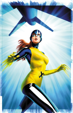 epicwomen:  Jean Grey by Mike Mayhew. 