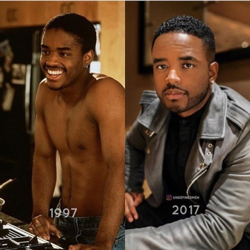 Doesn&rsquo;t age even 20 years later #MCM @larenztate . . . #2frochicks #curlyhair #kings #brow