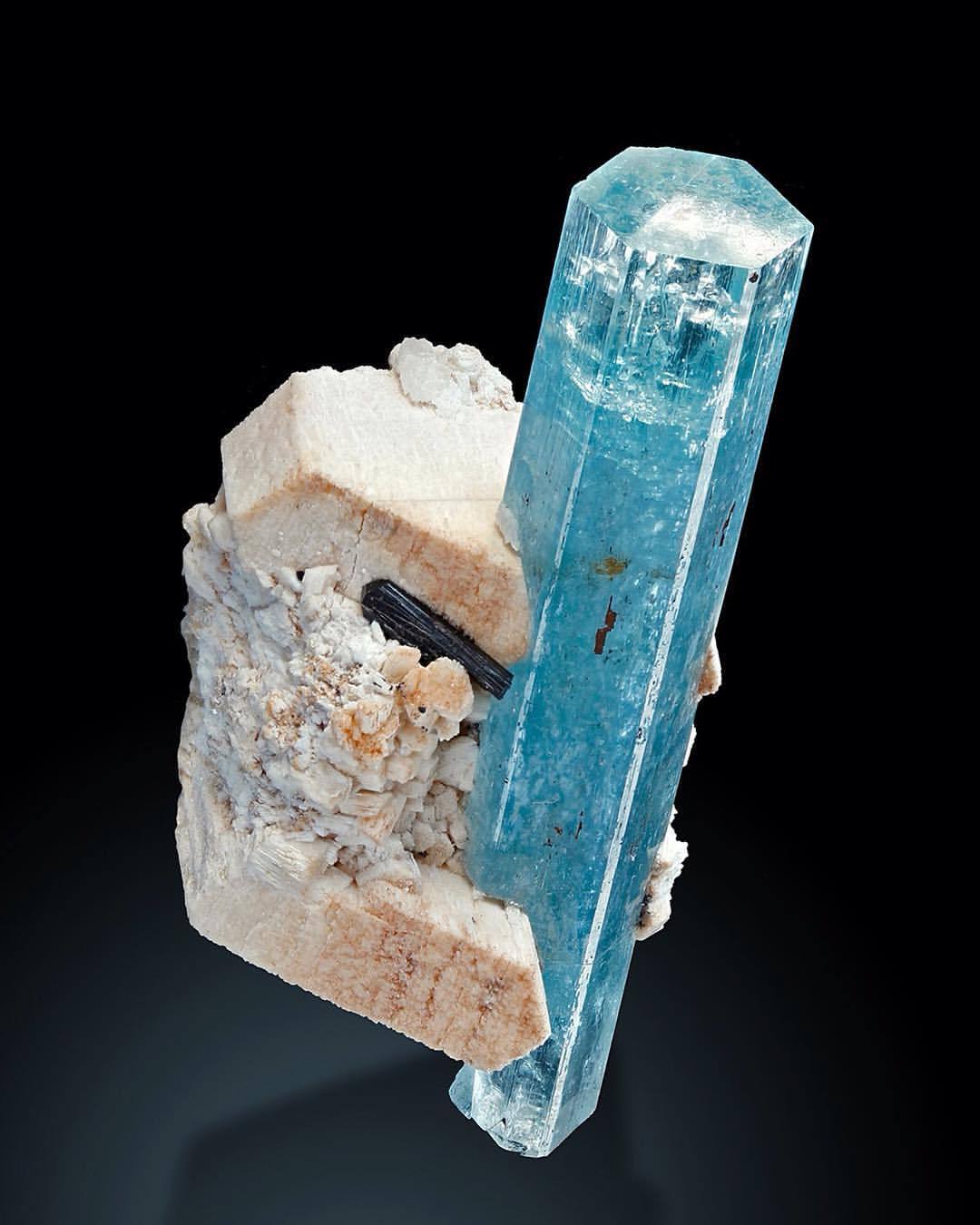 geologypage:  Aquamarine | #Geology #GeologyPage #Mineral  Locality: Usakos, Karibib,